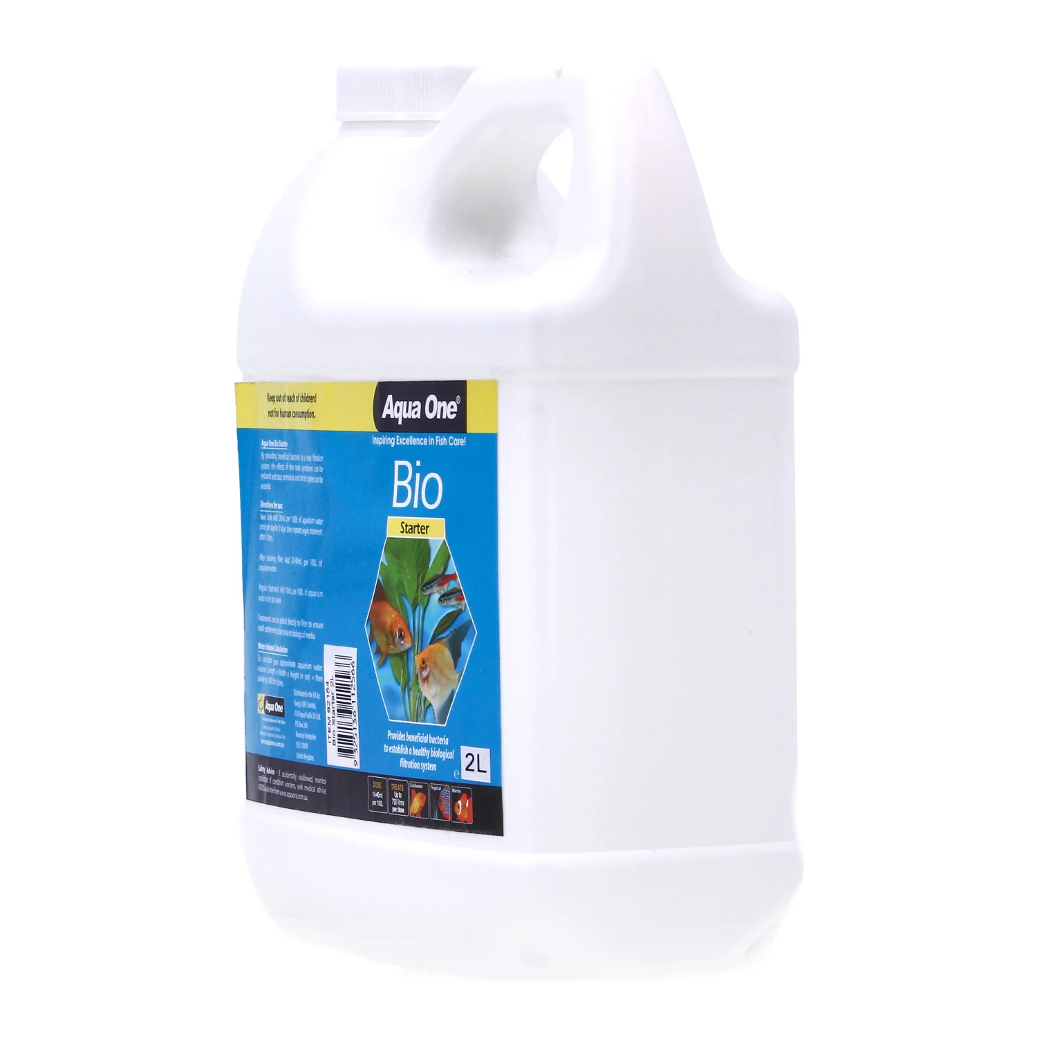 Aqua One Aquarium Fish Tank Bio Starter 2L Ammonia Remover Plant Growth - Image 5