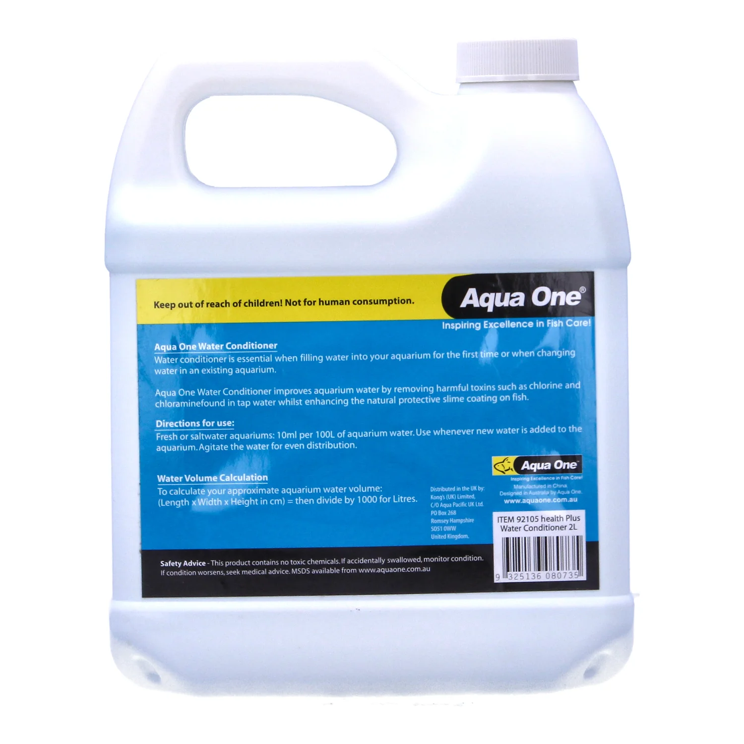 Aqua One Health and Bio Starter Water - Image 3