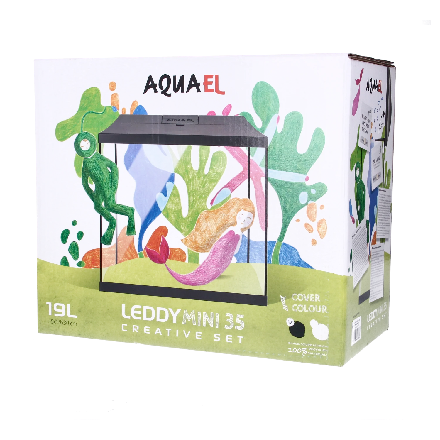 Aquael Leddy 19L Kids Mini Aquarium Set - Image 4