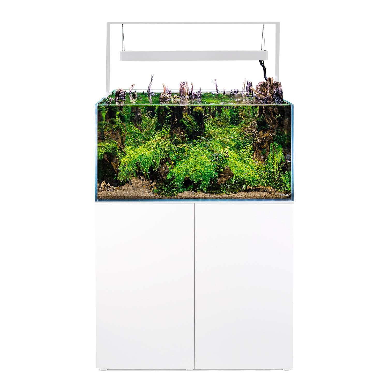 Aquael Ultrascape 90 Optiwhite Aquarium Set with Cabinet - Image 3