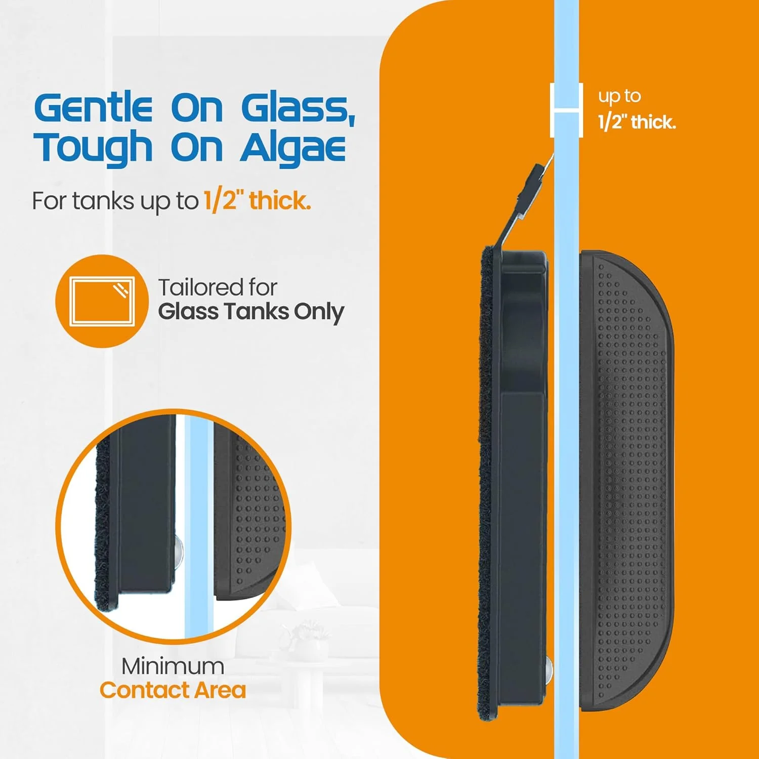 Flipper Standard Bladed Algae Magnet - Floating! - Image 6