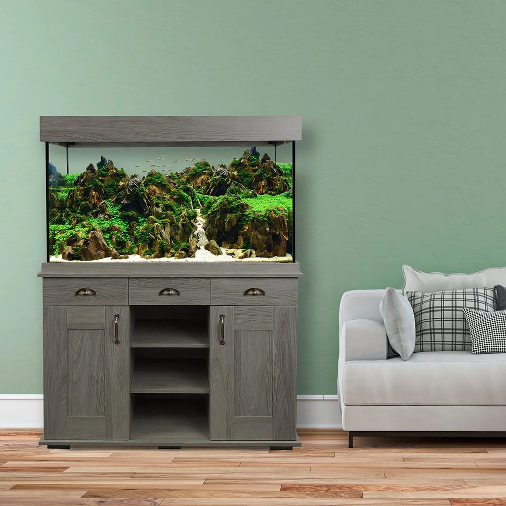 Fluval Shaker 345L Aquarium & Cabinet - Slate Grey - Image 3