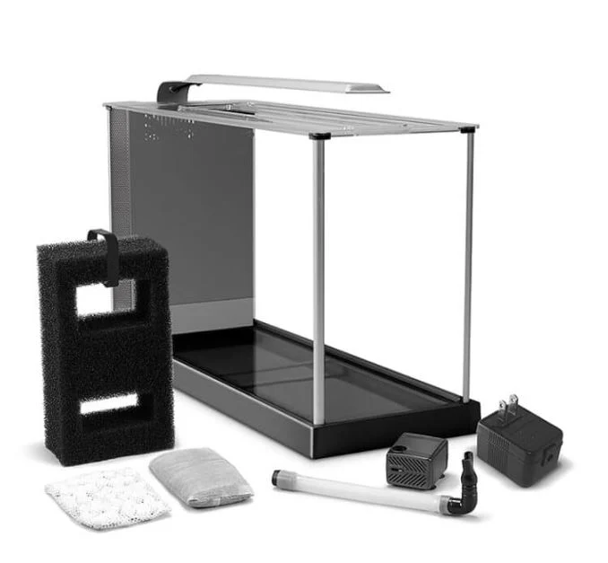 SPEC 19L Nano Aquarium with 7000K LED & 3-Stage Filtration White - Image 5