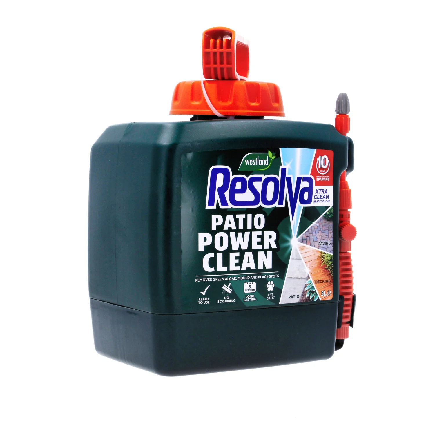 Resolva Xtra Clean Outdoor Patio Power Cleaner - Image 5